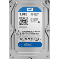 Жесткий диск 1000Gb (1TB) WD Caviar Blue 7200rpm 64Mb SATA3 (WD10EZEX)