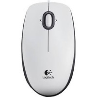 Мышь Logitech Optical Mouse B100 White USB OEM