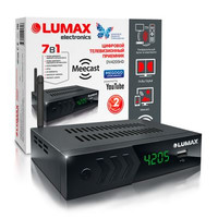 Цифровой эфирный приёмник LUMAX DV4205HD Wi-Fi DVB-T2