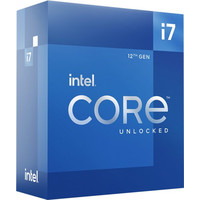 Процессор Intel Core i7-12700F Box Alder Lake 2,1(4,9) ГГц /12core/ без видеоядра/ 25Мб /180Вт s.1700 BX8071512700F